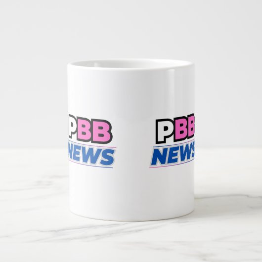 PBB Nieuws 2x Jumbo Mok (Voorkant)