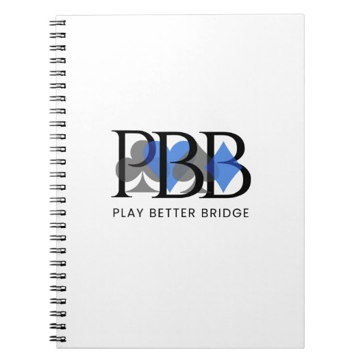 PBB Notebook - Blue Notitieboek (Voorkant)
