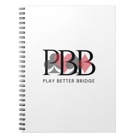 PBB Notitieboek - Rood (Voorkant)