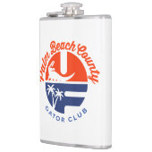 PBC Gator Club®-fles met vinyllaag Heupfles (Links)