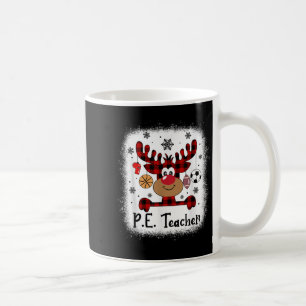 PBE7 PE Docent Rendier Kerst Vrolijk Kerstfeest Pe Koffiemok
