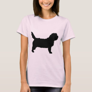 PBGV Dog (zwart) T-shirt