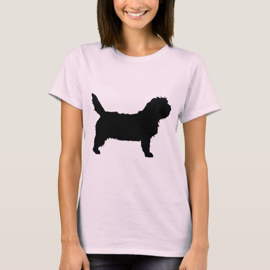 PBGV Dog (zwart) T-shirt (Voorkant)