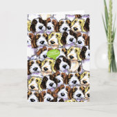 PBGV Dogs Funny Birthday Kaart (Voorkant)