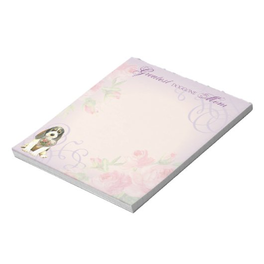 PBGV Heart Ma Notitieblok (Linkerzijde)