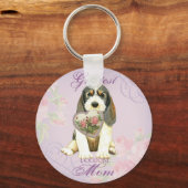 PBGV Heart Ma Sleutelhanger (Voorkant)