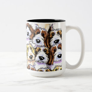 PBGV Pack Tweekleurige Koffiemok