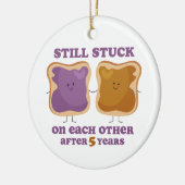 PBJ 5th Jubileum Keramisch Ornament (Links)