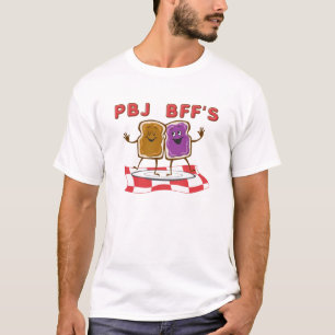 PBJ BFF Grappige T-shirt