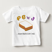 PBJ Long Sleeve meisjes t-shirt (Voorkant)