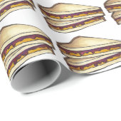 PBJ Pindakaas en Jelly Sandwiches Cadeaupapier (Rol Hoek)