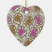 PBJ Sandwich Keramisch Ornament (Rechts)