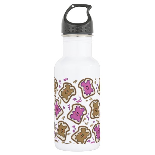 PBJ Sandwich Waterfles (Voorkant)