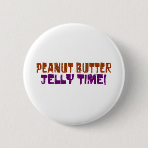 Pbj Tijd Ronde Button 5,7 Cm