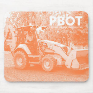 PBOT Backhoe Mousepad Muismat