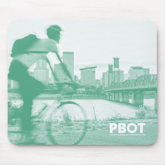 PBOT Bike Mousepad Muismat (Voorkant)
