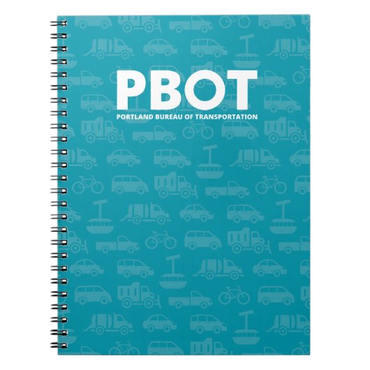 PBOT Blue Notitieboek (Voorkant)