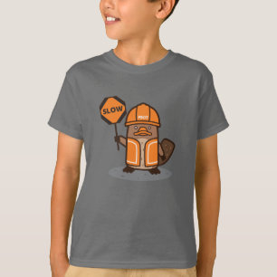 PBOT Platypus langzaam T-shirt