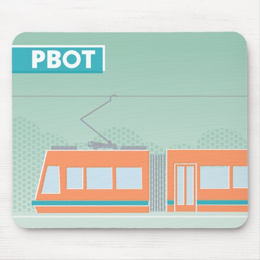 PBOT Portland Streetcar Muismat (Voorkant)
