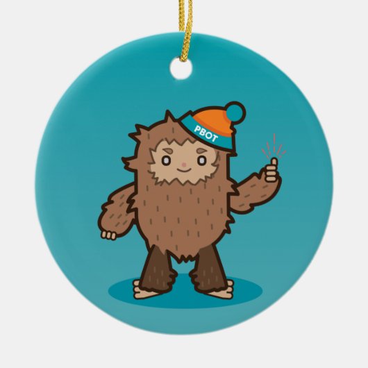 PBOT Sasquatch Ornament (Voorkant)