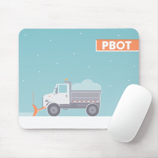 PBOT Snowplow Muismat (Met muis)