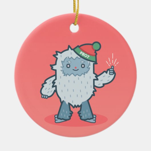 PBOT Yeti Ornament (Voorkant)
