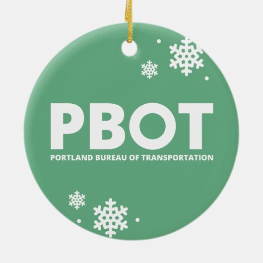 PBOT Yeti Ornament (Achterkant)