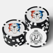 PBR Pit Bull Poker Chipset Chips (Opstapeling)