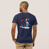 PBR Sneeuwscooter Guy TEAM T-Shirt (Achterkant volledig)