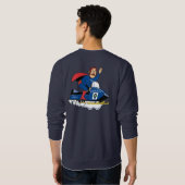 PBR Snowmbile Guy TEAM T-shirt (Achterkant volledig)