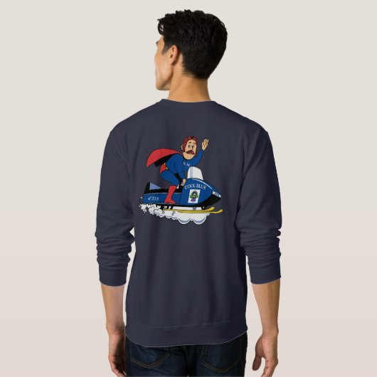 PBR Snowmbile Guy TEAM T-shirt (Achterkant volledig)