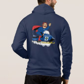 PBR Team Snowmobile Hoodie (Achterkant)