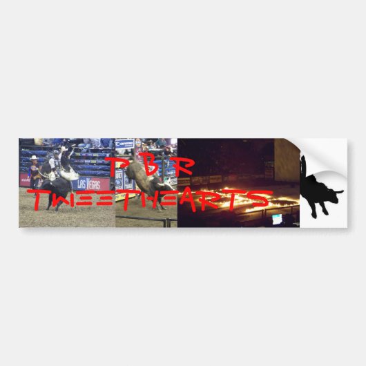 PBR Tweethearts Bumpersticker (Voorkant)