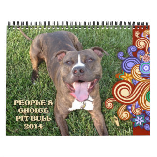 PBRC's People's Choice Pit Bull Calendar 2014 Kalender