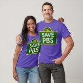 PBS opslaan (2) T-shirt (Unisex)
