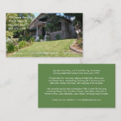 PB's Visitekaartje van het 'woon-werkhuis' (Voorkant / Achterkant)