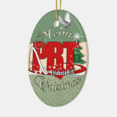 PBT CHRISTMAS PHLEBOTOMIST LABORATOORY KERAMISCH ORNAMENT (Links)