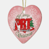 PBT CHRISTMAS PHLEBOTOMIST LABORATOORY KERAMISCH ORNAMENT (Links)