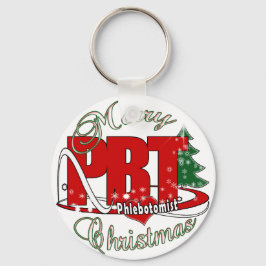 PBT CHRISTMAS PHLEBOTOMIST LABORATOORY SLEUTELHANGER