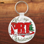 PBT CHRISTMAS PHLEBOTOMIST LABORATOORY SLEUTELHANGER (Voorkant)