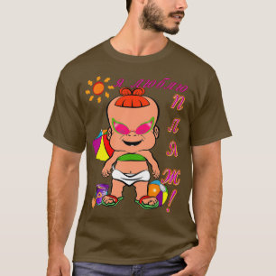 PBTEEZ RB0422 Ik hou van het strand meisje 1 Russi T-shirt