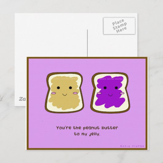 PBtoJelly Briefkaart (Voorkant / Achterkant)