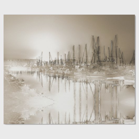 PBTS Sunrise 4 artsy Cadeaupapier (Vlak)