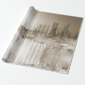 PBTS Sunrise 4 artsy Cadeaupapier (Uitgerold)