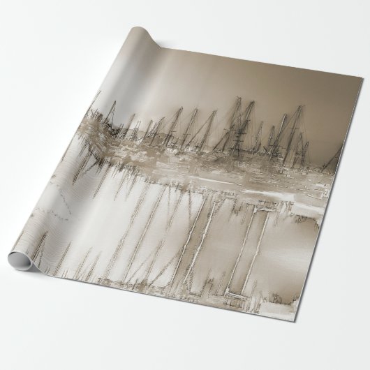 PBTS Sunrise 4 artsy Cadeaupapier (Uitgerold)