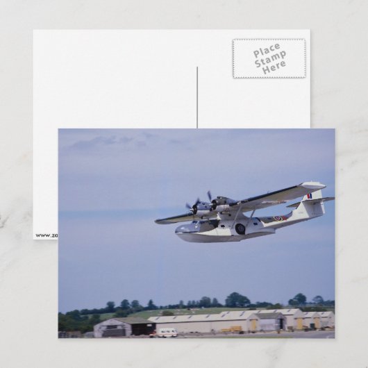 PBY, 5A Catalina, WO II verkenning flyi Briefkaart (Voorkant / Achterkant)