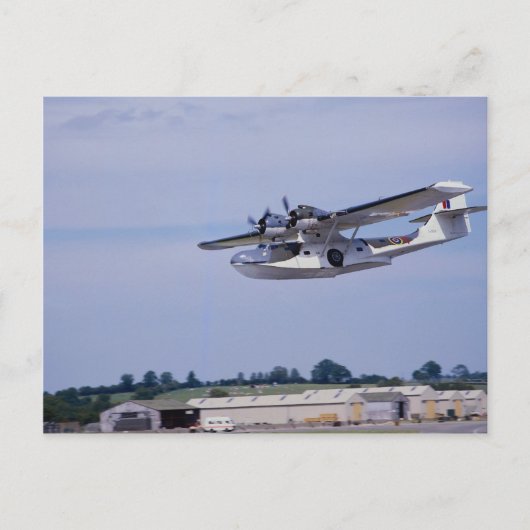PBY, 5A Catalina, WO II verkenning flyi Briefkaart (Voorkant)