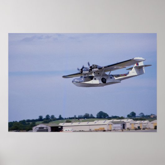 PBY, 5A Catalina, WO II verkenning flyi Poster (Voorkant)