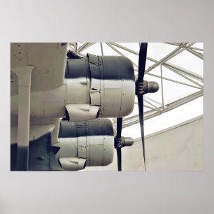 PBY-5A Catalina WW2 Amfibiehoudend Vliegtuig Canso Poster