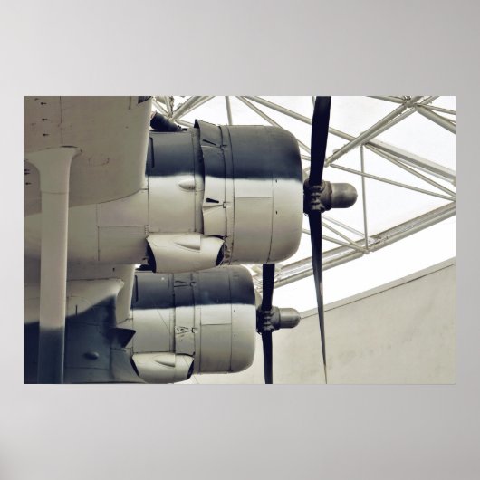 PBY-5A Catalina WW2 Amfibiehoudend Vliegtuig Canso Poster (Voorkant)